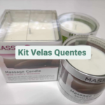 KIt de velas para massagem